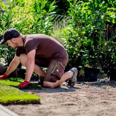 Rasenverlegung ohne Bodenvorbereitung