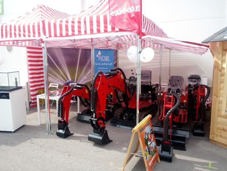 Minibagger Verkauf von PMB Rollrasen Wien KG